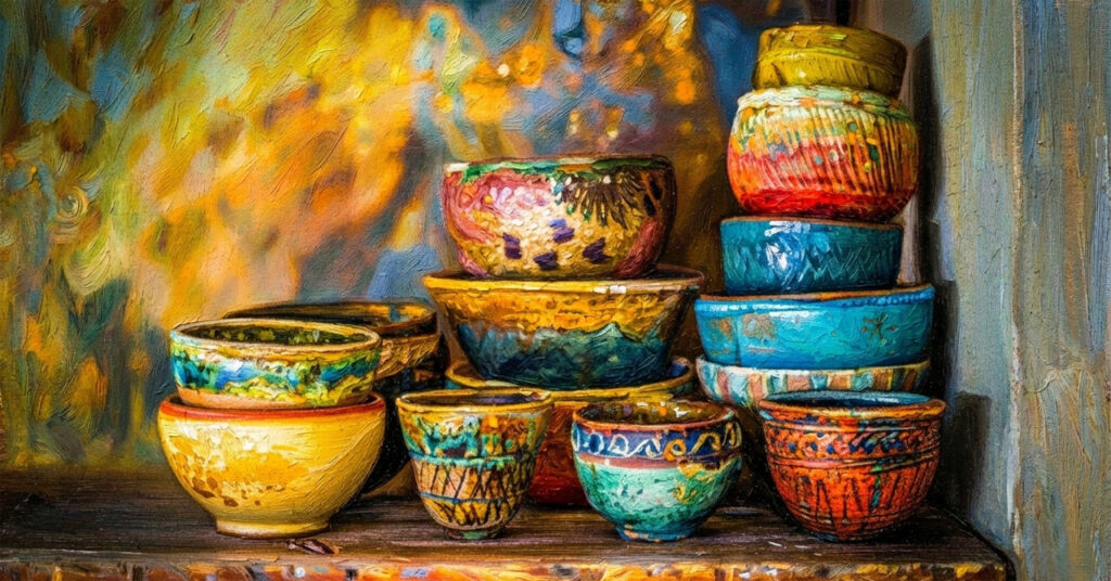 不揃いの歪な器たち